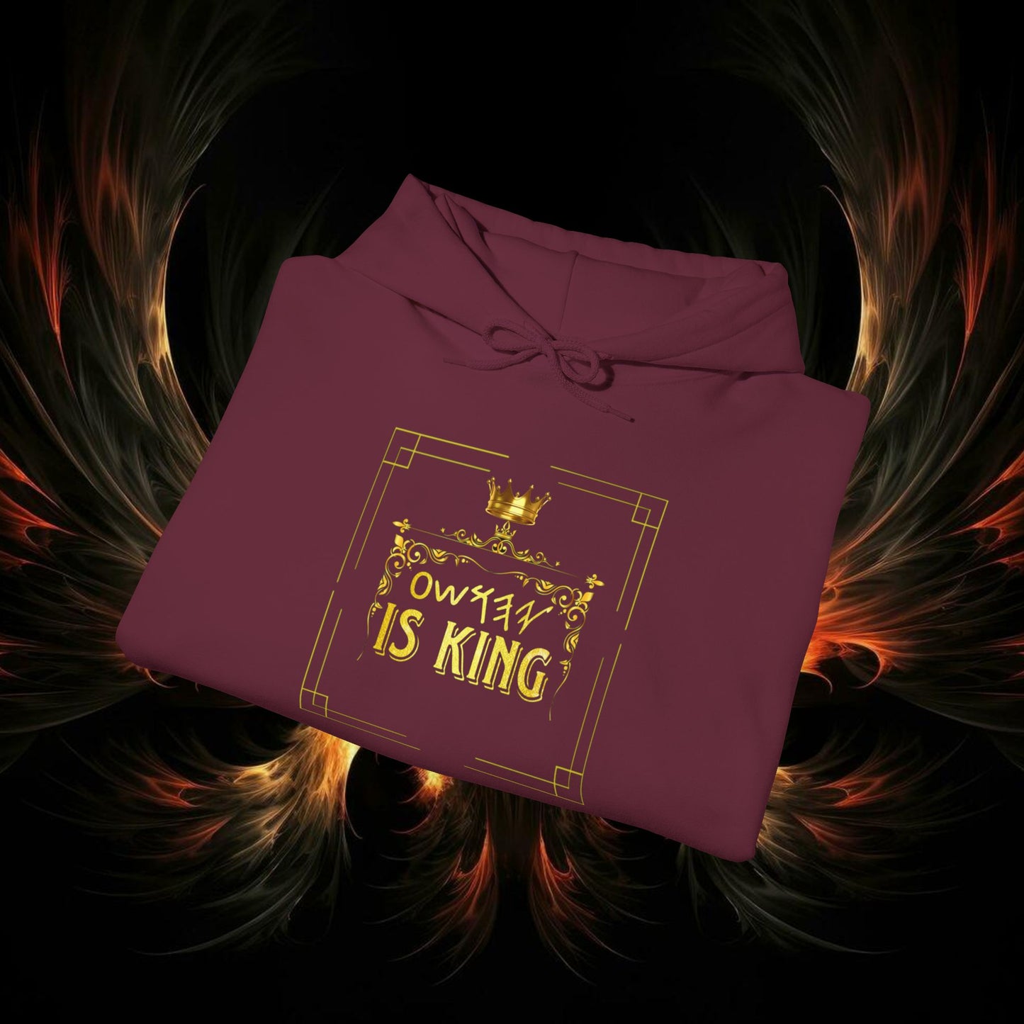 Yahusha Is King - Unisex Heavy Blend™ Hooded Sweatshirt