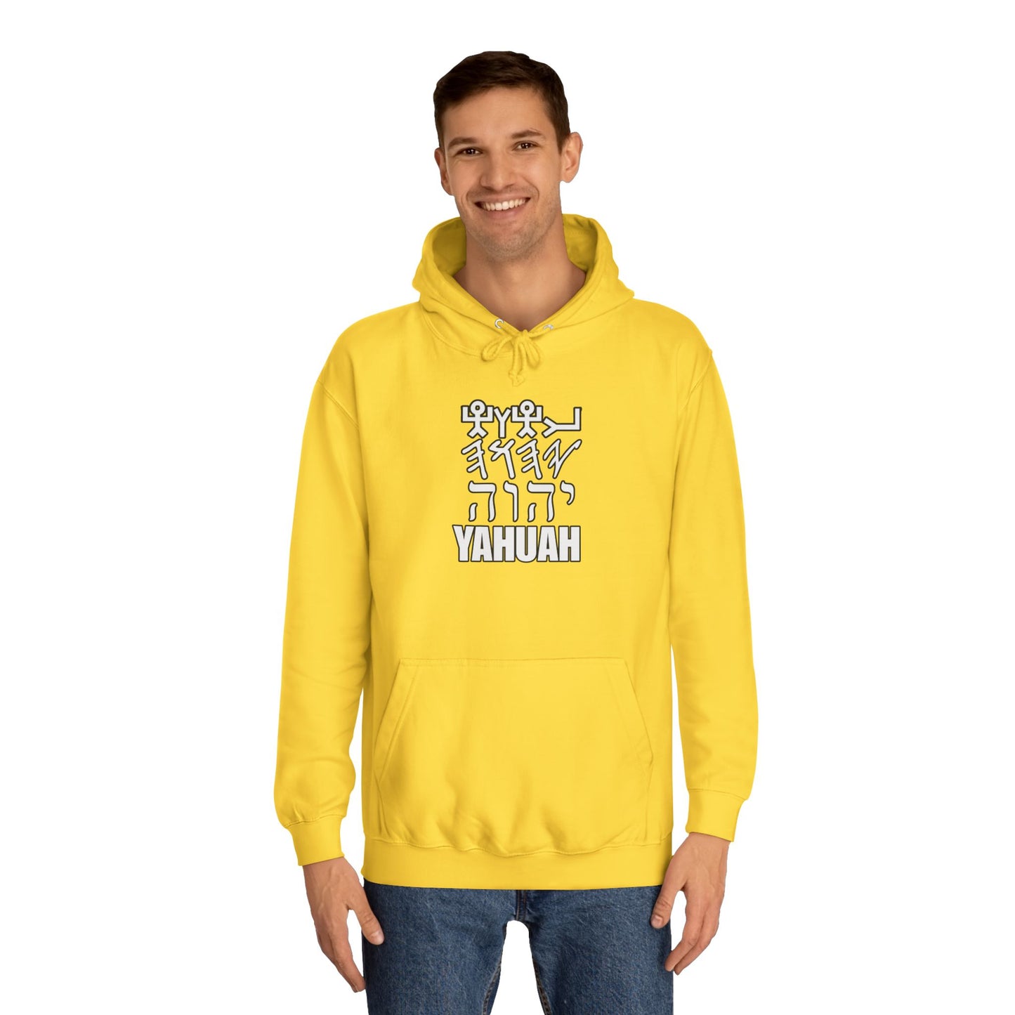 YHUH Unisex College Hoodie