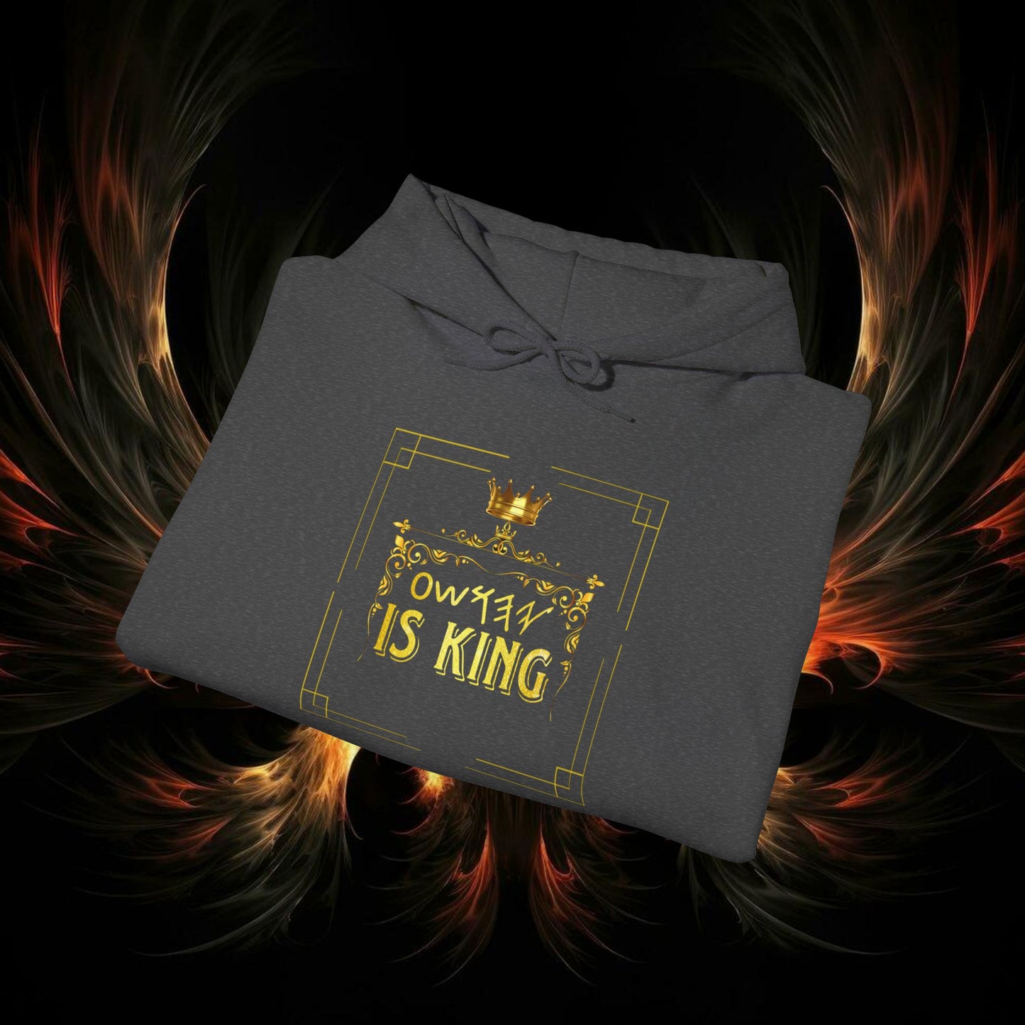 Yahusha Is King - Unisex Heavy Blend™ Hooded Sweatshirt