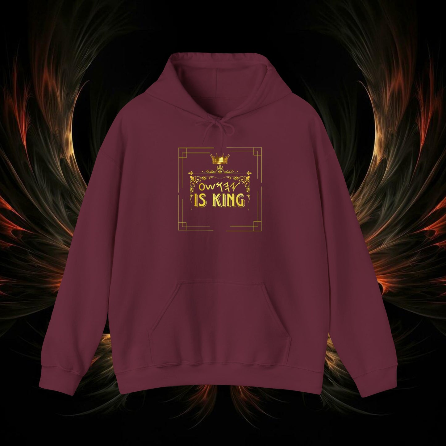 Yahusha Is King - Unisex Heavy Blend™ Hooded Sweatshirt