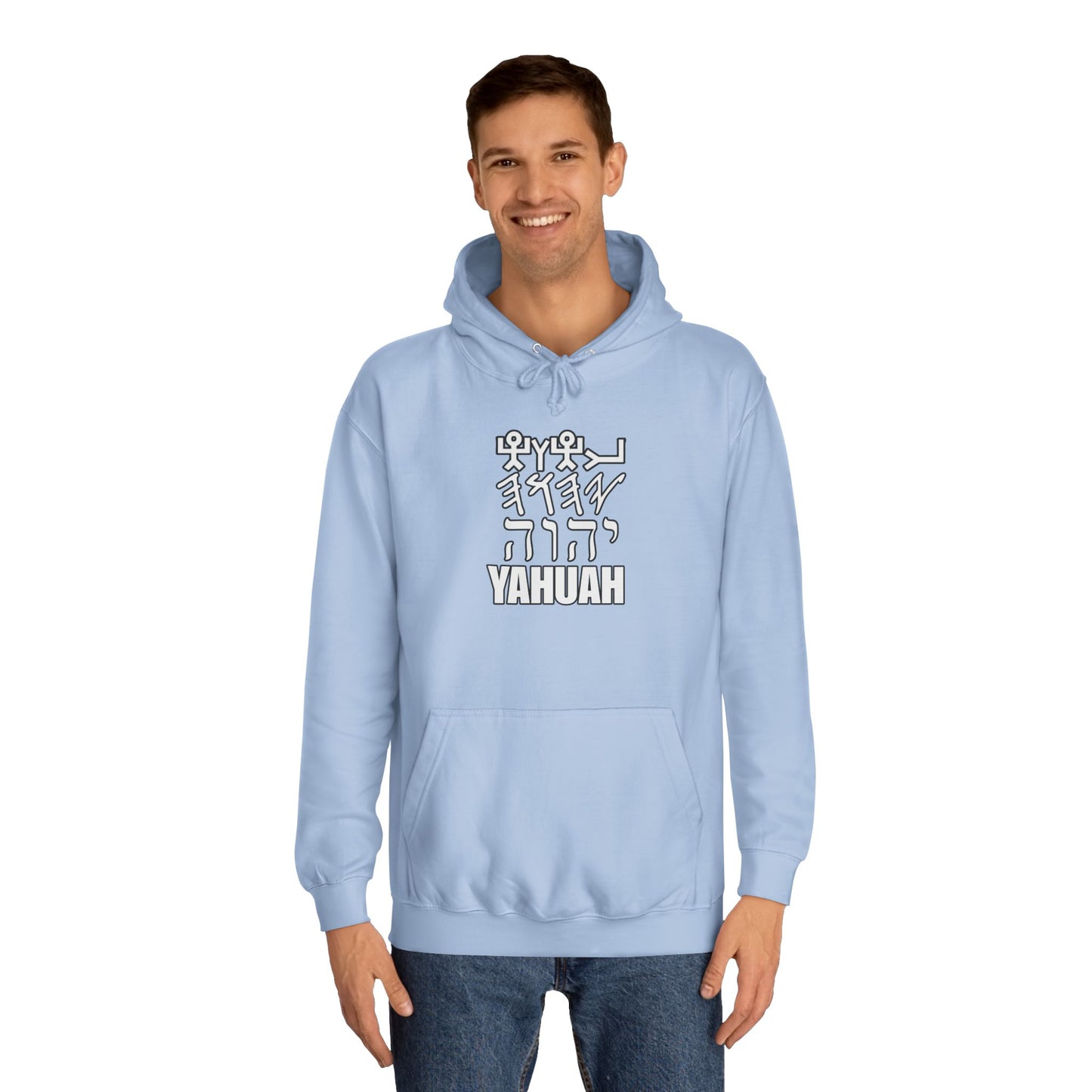 YHUH Unisex College Hoodie