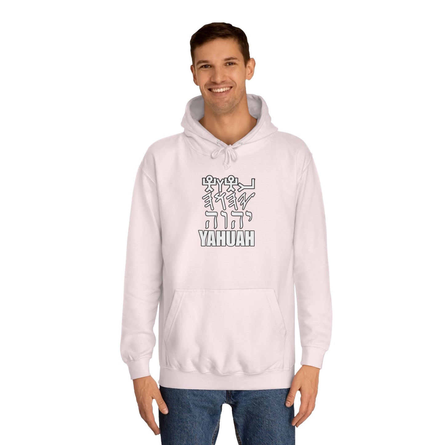 YHUH Unisex College Hoodie