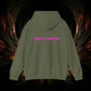 YAHUAH White Glitch Unisex Heavy Blend™ Hooded Sweatshirt