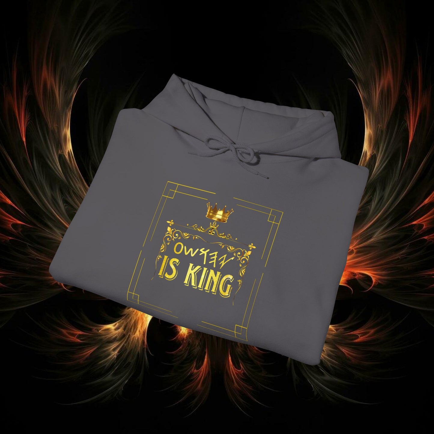 Yahusha Is King - Unisex Heavy Blend™ Hooded Sweatshirt