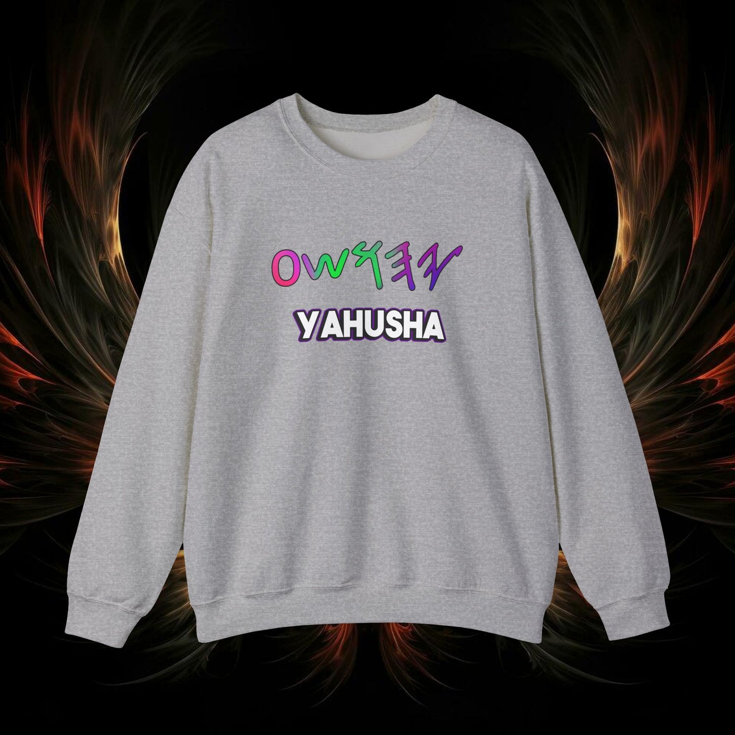 YAHUSHA Colored - Unisex Heavy Blend™ Crewneck Sweatshirt