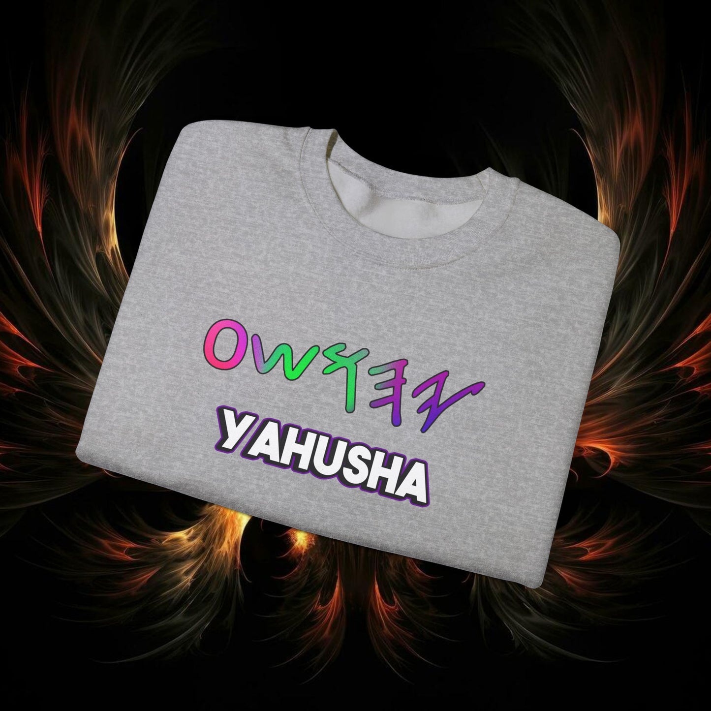 YAHUSHA Colored - Unisex Heavy Blend™ Crewneck Sweatshirt