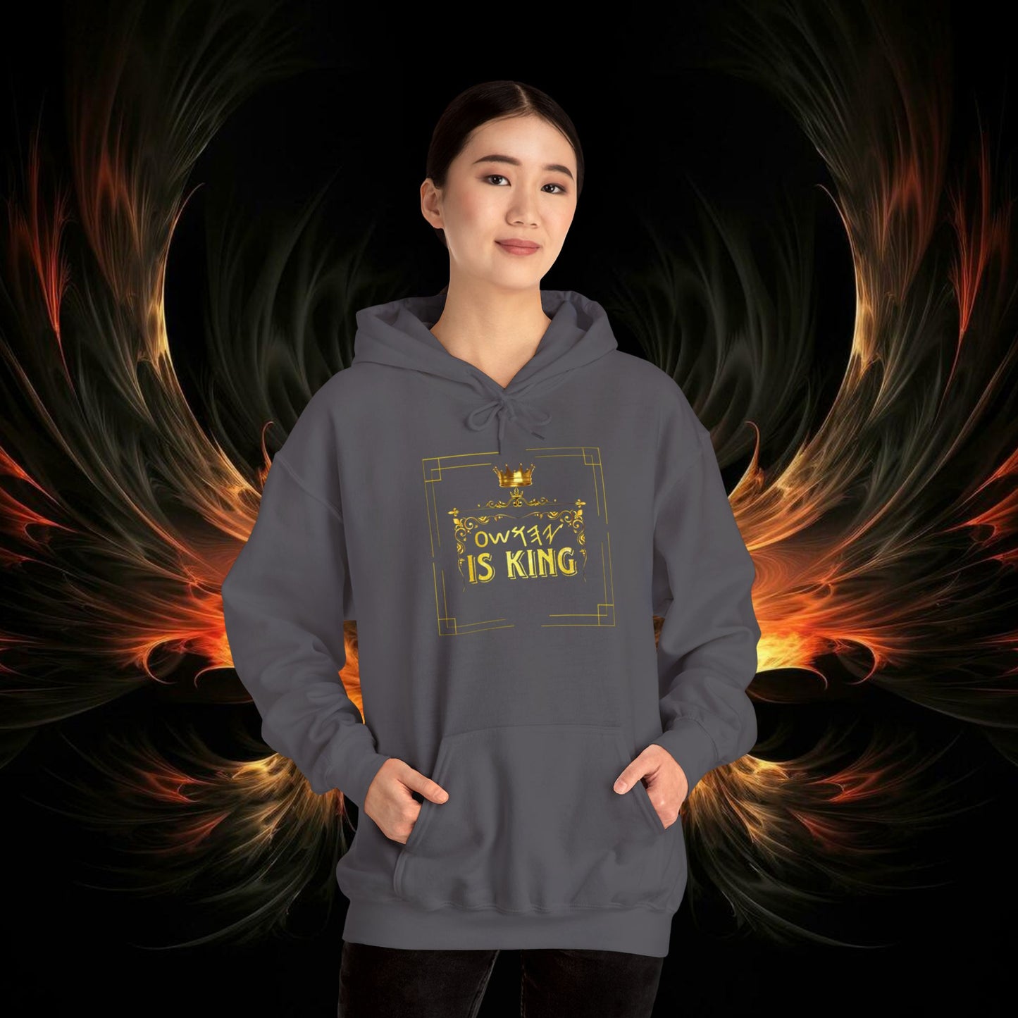 Yahusha Is King - Unisex Heavy Blend™ Hooded Sweatshirt