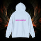 YAHUAH White Glitch Unisex Heavy Blend™ Hooded Sweatshirt