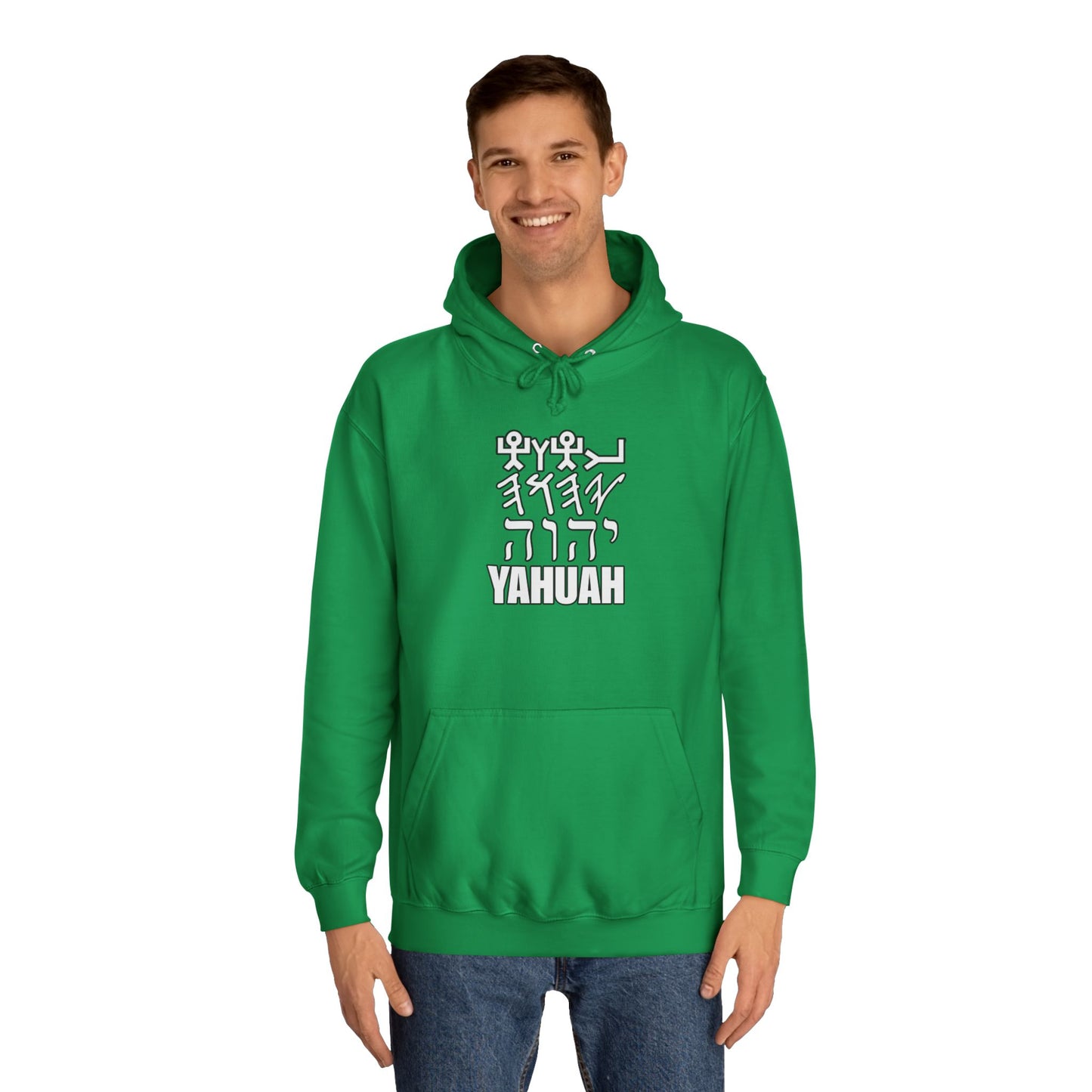 YHUH Unisex College Hoodie