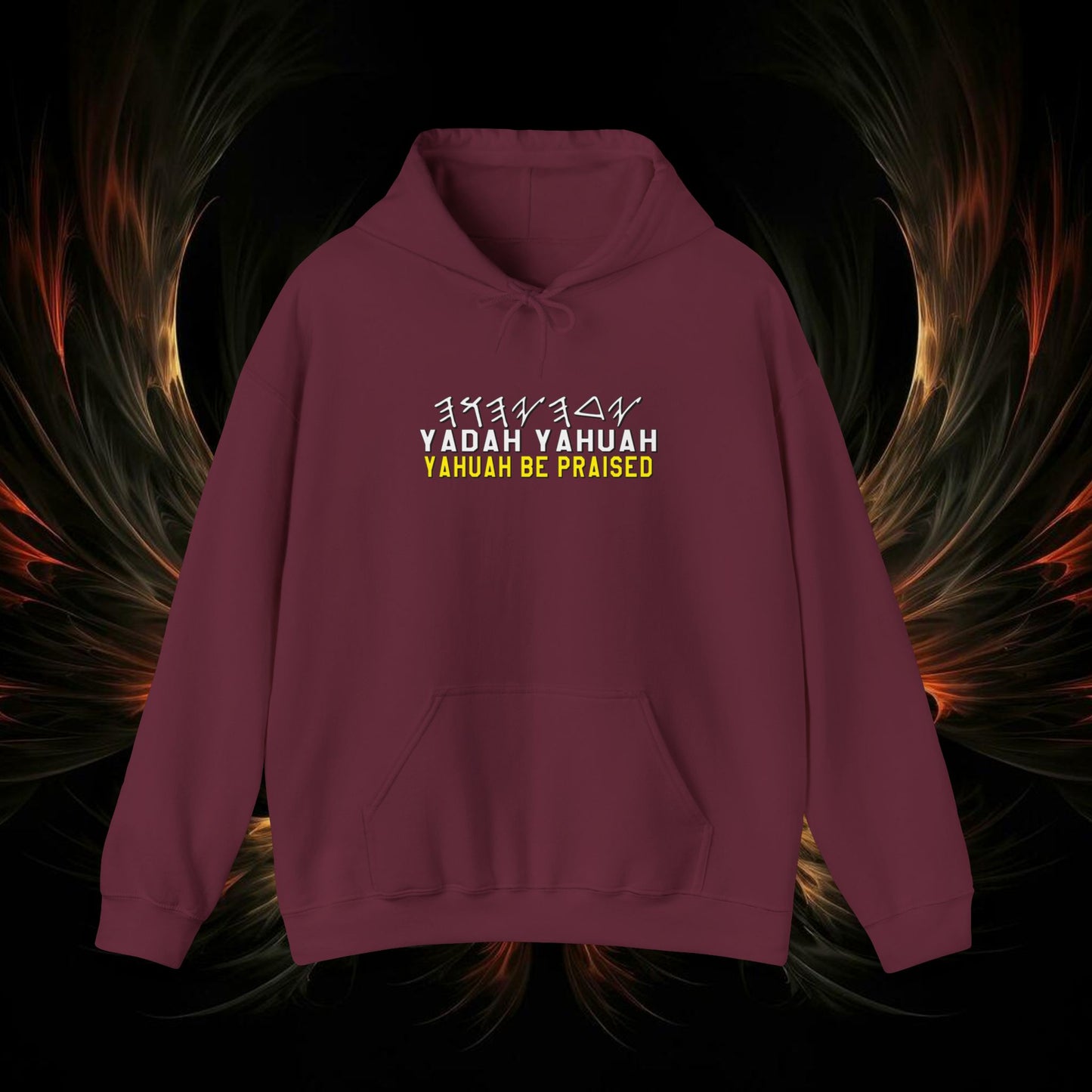 Yadah Yahuah (Yahuah Be Praised) - Unisex Heavy Blend™ Hooded Sweatshirt