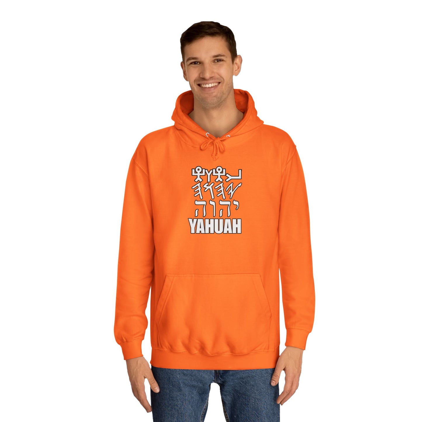 YHUH Unisex College Hoodie