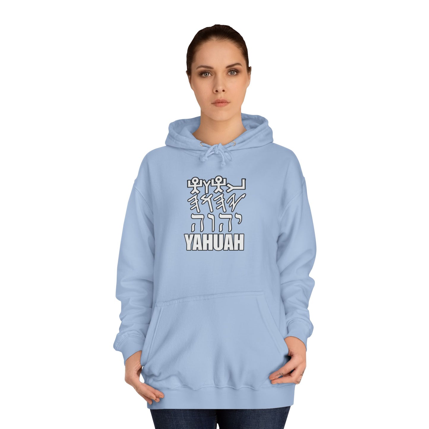 YHUH Unisex College Hoodie