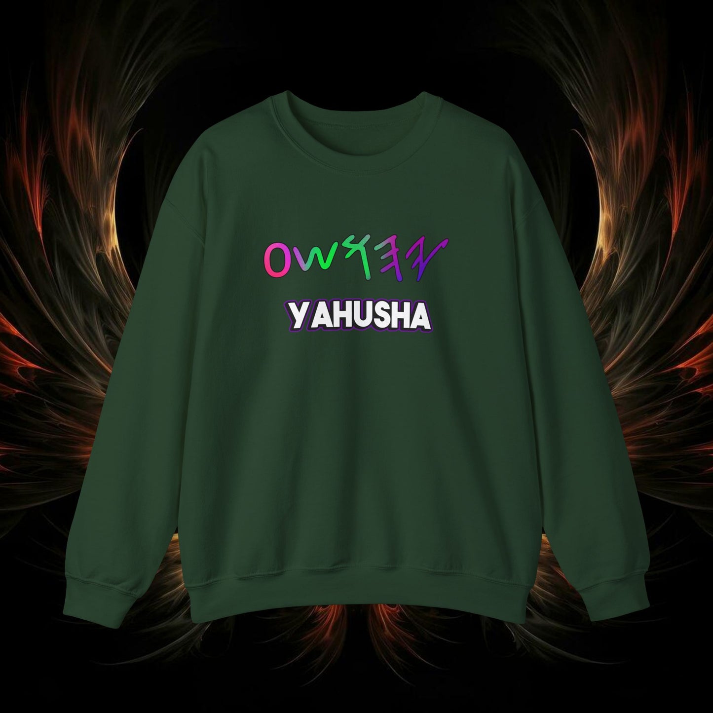 YAHUSHA Colored - Unisex Heavy Blend™ Crewneck Sweatshirt