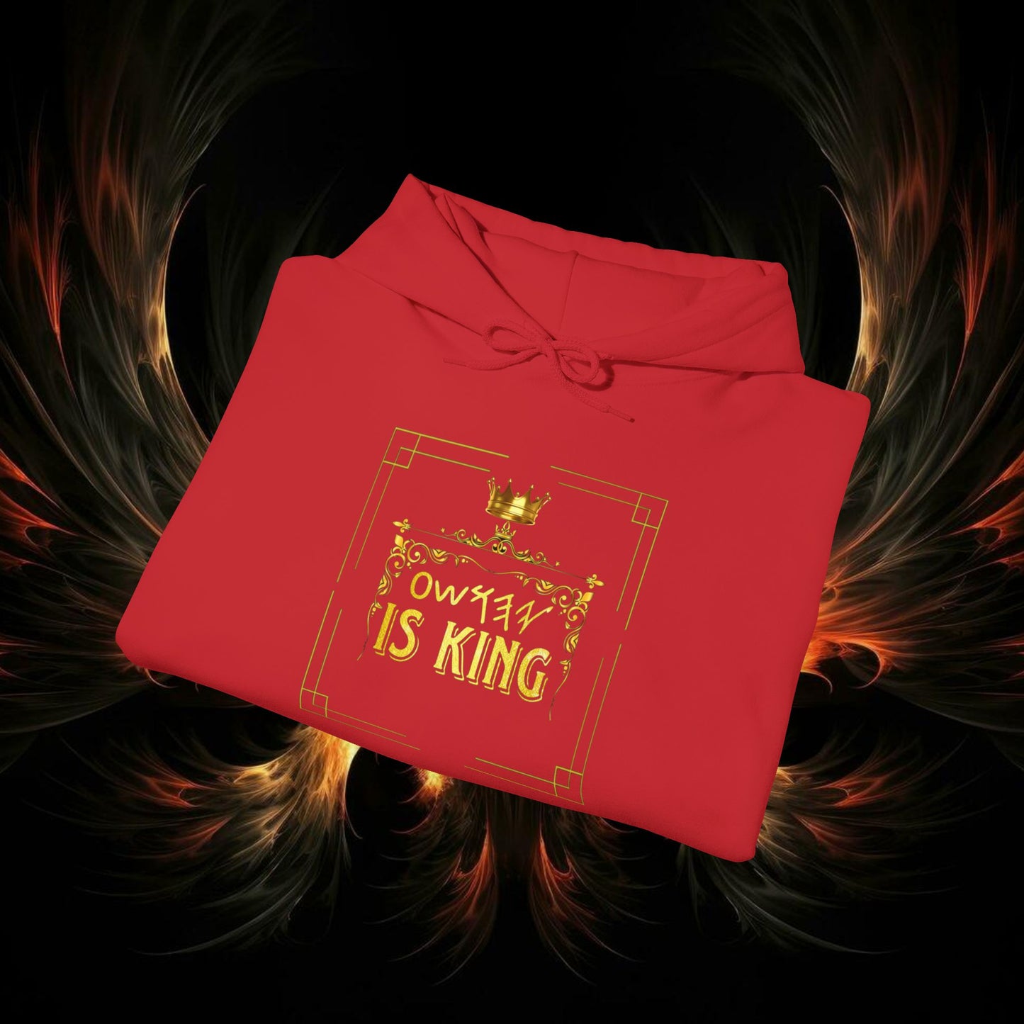 Yahusha Is King - Unisex Heavy Blend™ Hooded Sweatshirt